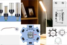 Lampada LED Corn-Light-Bulb Bombillas E14 5736 Ampoule E27 220v 110V Ac85--265v 9W 5W