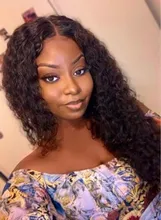 Enlaces de onda profunda pelucas de cabello humano 28 30 pulgadas peluca Frontal de encaje para las mujeres negras agua rizado peluca brasileña cabello humano Pre arrancado