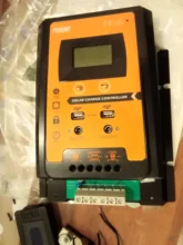 Controller Load-Timer Solar-Regulator PWM MPPT Dual-Usb 24V 70A 12V 50A 30A with Big