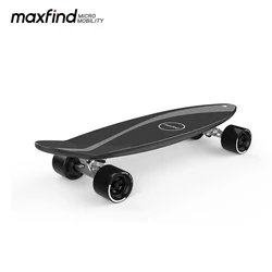 Maxfind ONE Electric Skateboard single Rocker Youth Electric Longboard with Remote Control Teenage beginner for Children's gift