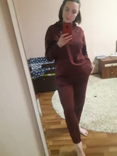 Women Suit Hoodies Amii Sport Cotton Pants Autumn Female Winter Causal Minimalism 12030276