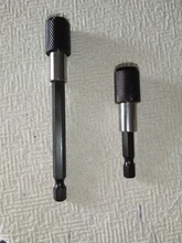 Screwdriver Extension-Bar Magnetic-Bit-Holder Adjustable Quick-Release Hex Shank 60mm 100mm