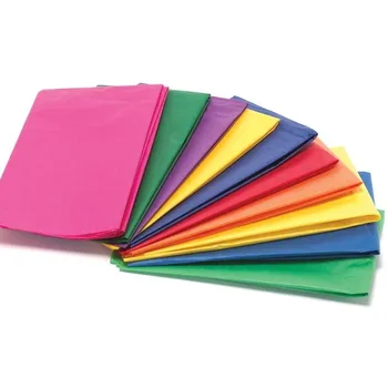 

SET 30 pieces sheet sheets colored tissue paper 50 X66 CM packs DIY