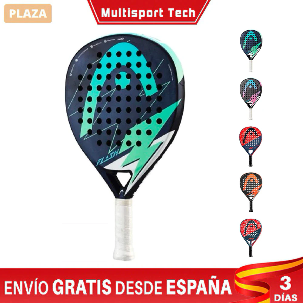 Green Flash Head Pale, Flash Pink, Flash Pro, Evo Delta, Delta Elite, Racchette Professionali, Fibra Di Carbonio, Massima Potenza