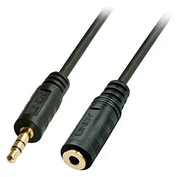

35656 10m 3.5mm 3.5mm black cable audioLINDY9.53