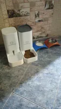 3.8L Large Capacity Pet Dog Cat Automatic Feeder Detachable Bowl Water Dispenser Food