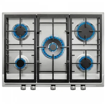 

Gas Hob Teka EX70.1 5G 70 cm 70 cm Stainless steel Black (5 Stoves)