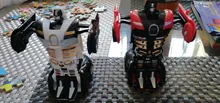 Coche de juguete transformable 2 en 1 para niños, Robot transformable de transformación, juguete para regalo