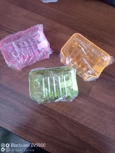 Soporte de jabón antideslizante, caja de almacenamiento, bandeja de ducha, escurridor de plástico, accesorios de baño