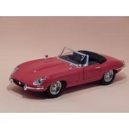 

Model car JAGUAR E TYPE miniature vehicle of Vintage automobile collection on scale