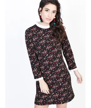 

L & M OXFORD DRESS LITTLE FLOWERS