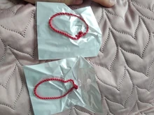 Pulsera de cuerda de hilo rojo para mujer, brazalete de cuerda de tejido hecho a mano de la suerte, Simple, para parejas, amantes de la joyería, regalo