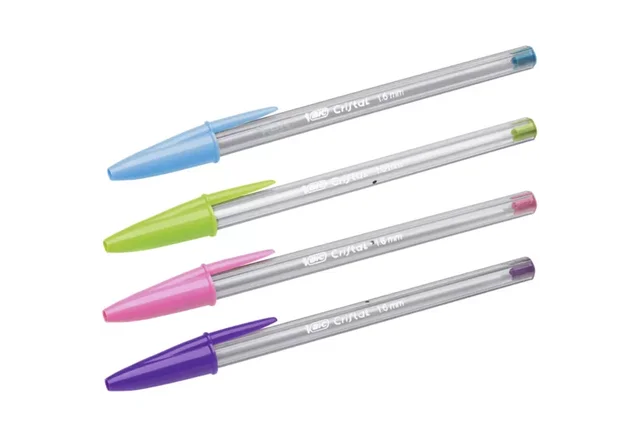 Lot de 20 stylos à bille Bic - Violet