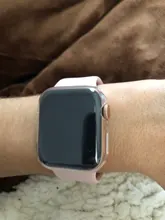 Funda para Reloj Apple Watch 4 3 2 1 38 40 42 44MM iWatch TPU Protector de Patalla iWatch Funda Gel Silicona Transparente