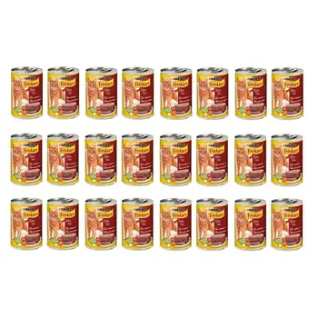 

Purina Friskies Buey y Hígado Alimento en Salsa para Gatos 24 x 400 Gr