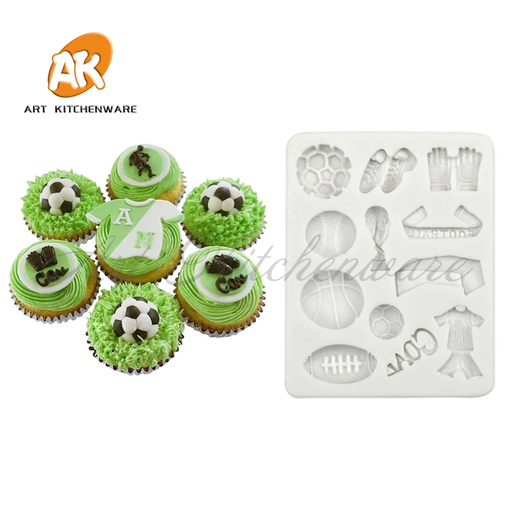 3D Ball Series Moon Stampo In Silicone Candy Stampo Per Cioccolato Diy Clay Soap Craft Model Cottura Budino Mousse Accessori Da Cucina Strumento