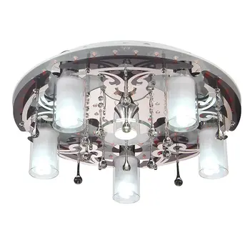 

Chandelier with remote control 8332-5 + 1 BK + Gd