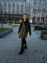 Mini Dress Lantern Short-Sleeve OOTN A-Line Pink Elegant Green Cotton Casual Women Ladies