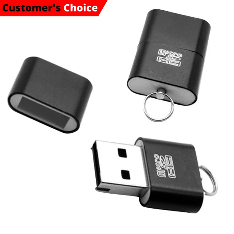 Мини USB Кардридер высокоскоростной Micro SD TF T Flash кардридер адаптер флэш накопитель