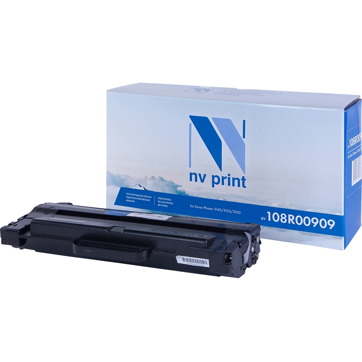Картридж NVP совместимый Xerox 108R00909 для Phaser 3140/3155/3160 (2500k) | Компьютеры и офис