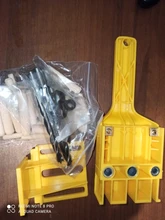 Drill-Bit Hole-Puncher Jig-System Dowel-Joints Carpentry Pocket-Hole Quick-Wood Abs-Plastic