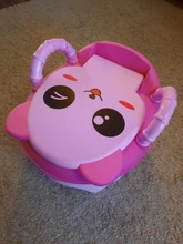 Orinal de plástico suave para bebé, orinal infantil de entrenamiento, asiento de entrenamiento, silla de inodoro