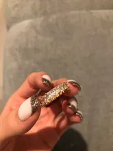 Huitan-anillo de compromiso con Circonia cúbica para mujer, sortija de compromiso, de boda, de lujo, cuadrado, Micro pavé, promesa de amor, gran oferta