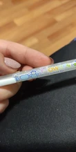 Bolígrafo de Gel de 0,8 MM Unisex para niños, suministros escolares de papelería para oficina y aprendizaje, Color blanco, álbum de fotos
