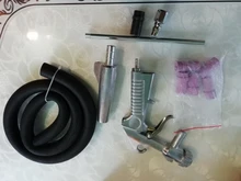 Pistola de pulverización de chorro de arena, herramienta abrasiva, boquillas de cerámica, Kit de puntas, herramientas neumáticas