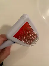 Multi-propósito peine para perro y gato aguja de cepillo para el cabello para mascota para Yokie cachorro perro pequeño removedor de pelo de belleza para mascotas aseo herramienta