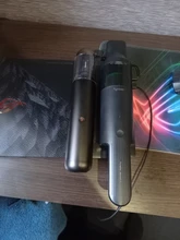 Baseus-miniaspiradora de mano inalámbrica para coche, aspirador portátil de 15000Pa con luz LED, para limpieza del hogar