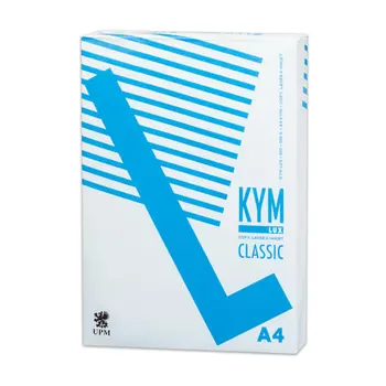 

Paper Office A4 paper, class "C", Kym Lux classic, 80g/m2, 500 L... Finland, white 150% (CIE)