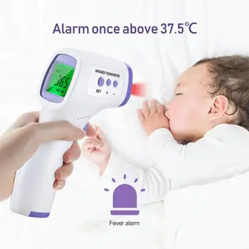 

Non-Contact Infrared Forehead Thermometer High Precision Thermometer Kid Adults Indoor Digital Infrared Fever Thermometer