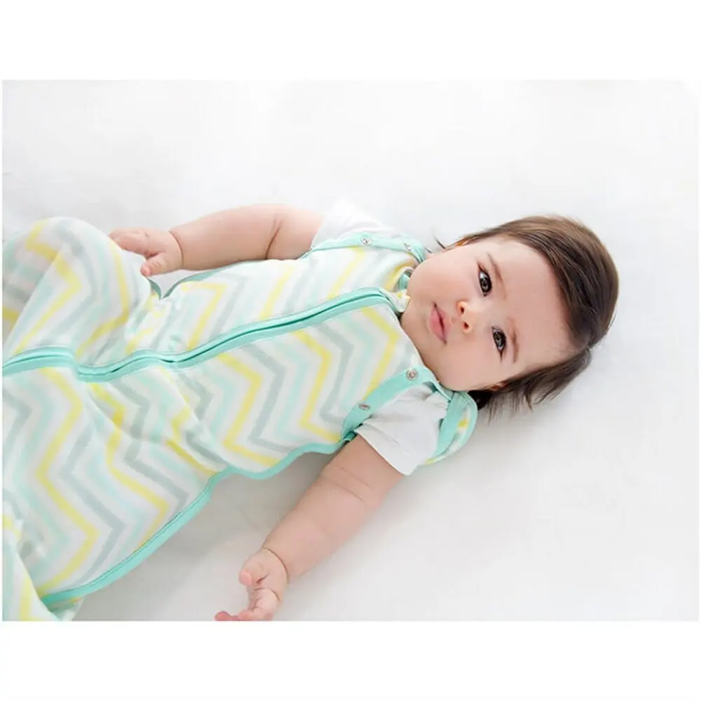 

Owli Swaddle Sleeping Bag, Mint Green, Patterned, Pre-term Babies, For Babies, Arson, uninterrupted Sleep Comfort, Design for Develop
