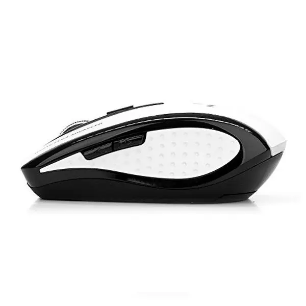 Оптическая беспроводная мышь NGS White Flea Advanced 800/1600 dpi белый черный