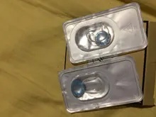 Lentillas de colores, lentes de contacto de Color rojo, azul, verde, para Halloween