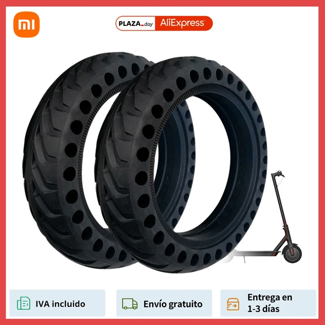 Rueda maciza para Xiaomi M365, PRO, 1S, PRO 2, Brigmton BMi-366 BROOKLYN -  Neumático sólido para