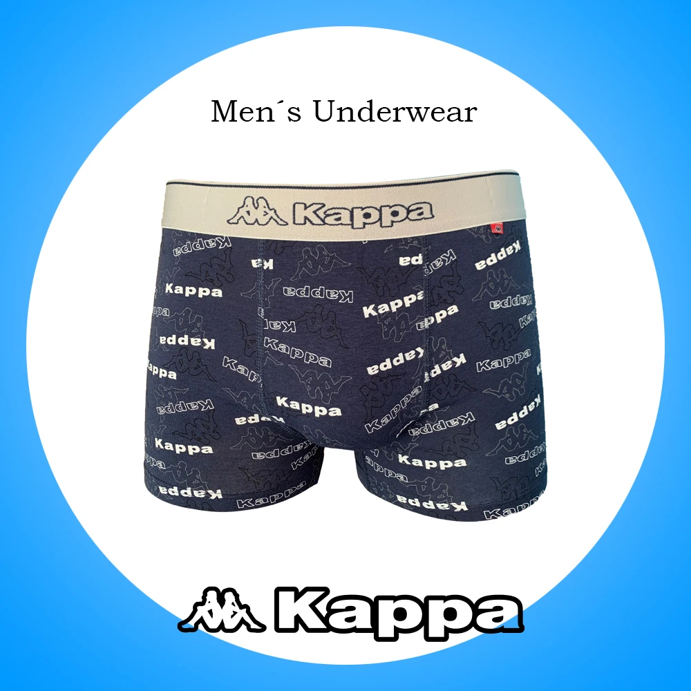 KAPPA calzoncillos tipo bóxer fabricados en algodón pack de 4 unidades en varios colores para hombre cómodo
