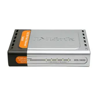 

Unmanaged Switch D-Link Des-1005D 5P Ethernet desktop computer networks