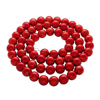 

Christmas chain shiny balls 4 cm 62 PCs 2,5 m red art ek0180