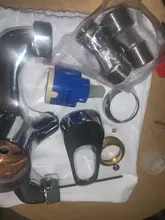 Frap Bathroom Mixer 40cm stainless steel long nose outlet brass shower faucet F2213