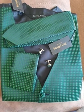 Conjunto de chaleco de seda clásico para hombre, traje con bolsillo cuadrado, Barry.Wang