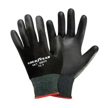 

Gloves elastic with palm polyurethane Goodyear size 9