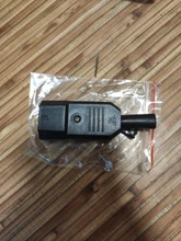 IEC320 C14 eléctrico CA zócalo 3 pin rojo LED 250V interruptor basculante 10A fusible mujer entrada macho conector de clavija 2 enchufe con pines de montaje