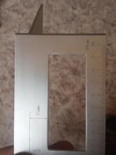 Multifunction Ruler Woodworking-Tools Square Wooden 90-Degree-Gauge Aluminum-Alloy 45