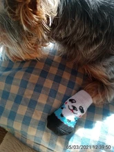 Socks Dog-Shoes Paw-Protector Chihuahua-Boots Puppy Small Dogs Winter Anti-Slip for Indoor-Wear