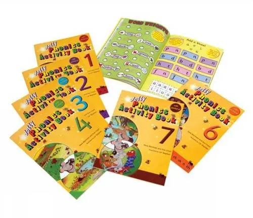 Художественные книги Jolly 1-7: в прекурсивных буквах (Британские английские ed
