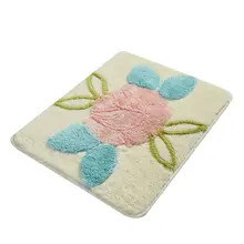 Коврик для ванной-коврики | коврик для ванной нескользящие Противоскользящие коврики для сада мятный 50X60 см