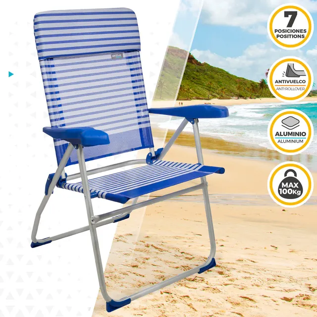 Mainstays Folding Jelly Beach Chairblue, 40 OFF