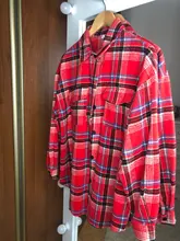 Oversized Shirts Clothing Tops Button Female Blouse Long-Sleeve Toppies Vintage Plus-Size